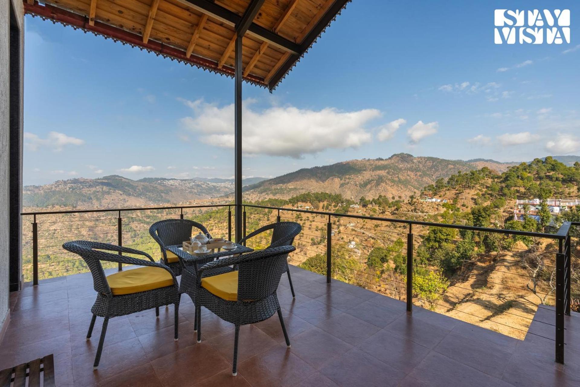 Stayvista At Amulyam Villa With Lawn & Bonfire Mukteshwar Buitenkant foto