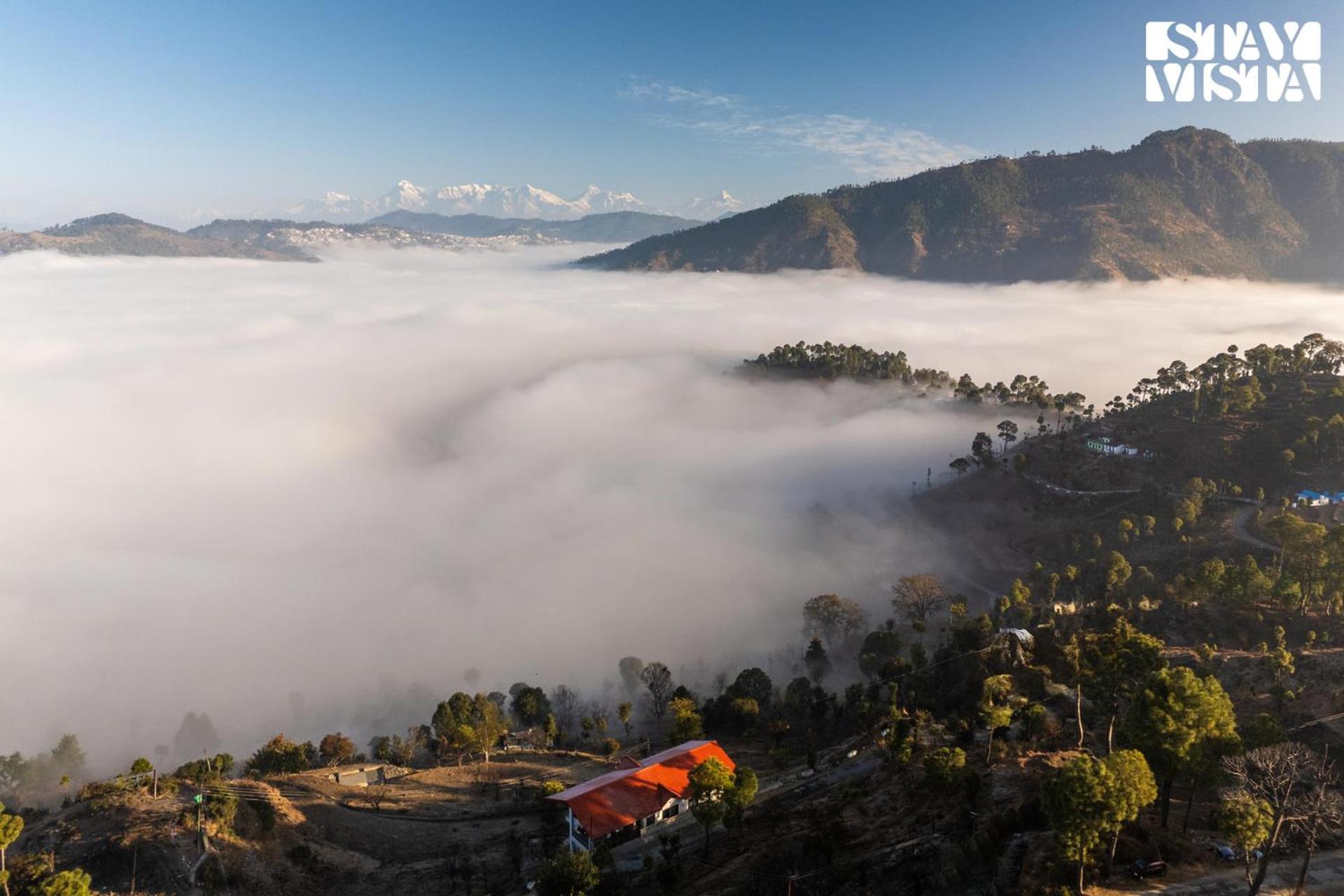 Stayvista At Amulyam Villa With Lawn & Bonfire Mukteshwar Buitenkant foto