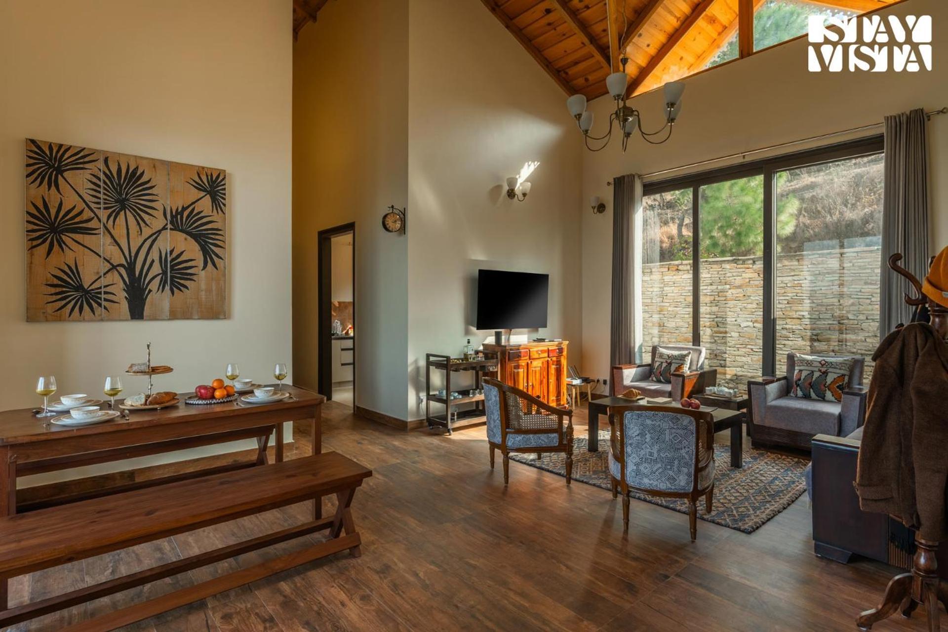 Stayvista At Amulyam Villa With Lawn & Bonfire Mukteshwar Buitenkant foto