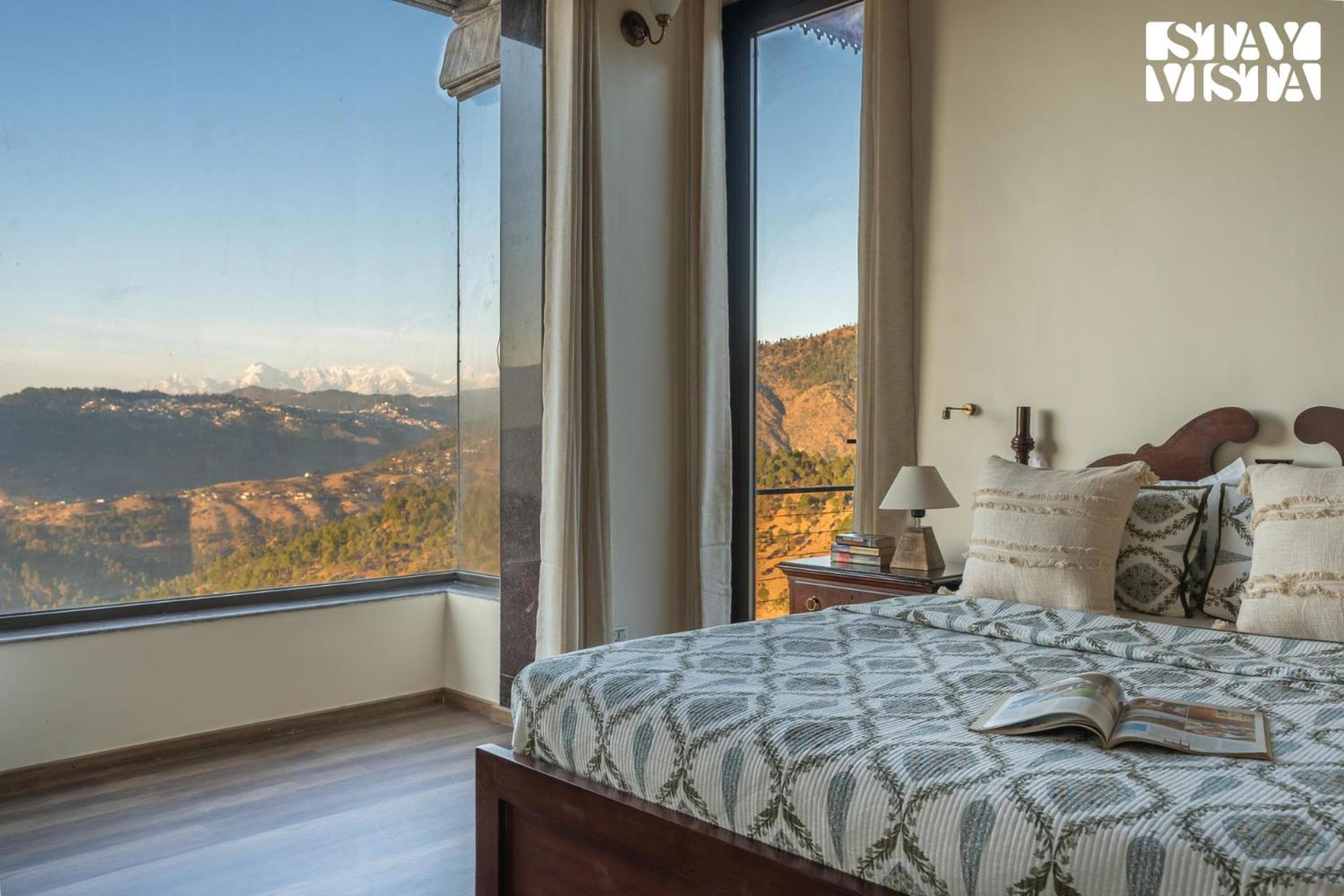 Stayvista At Amulyam Villa With Lawn & Bonfire Mukteshwar Buitenkant foto