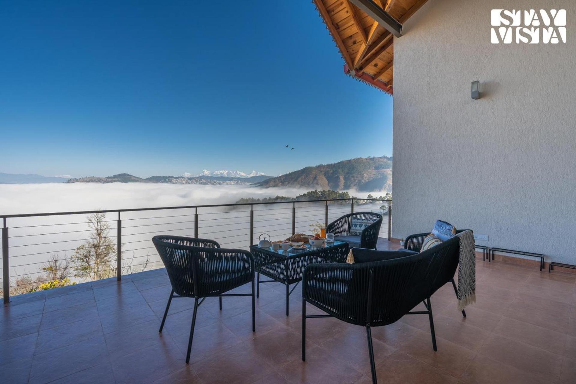 Stayvista At Amulyam Villa With Lawn & Bonfire Mukteshwar Buitenkant foto